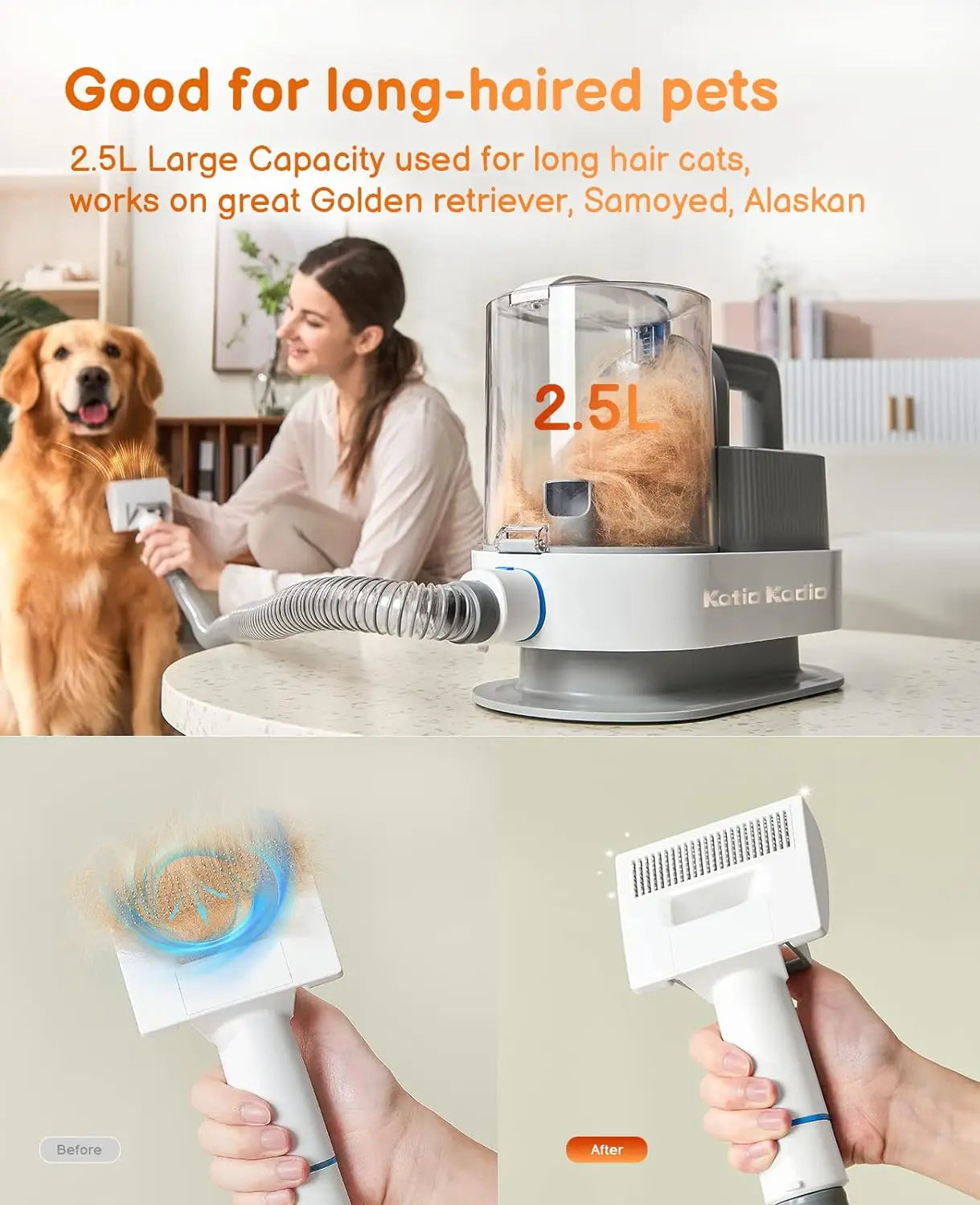 Pet Grooming Kit,5in1