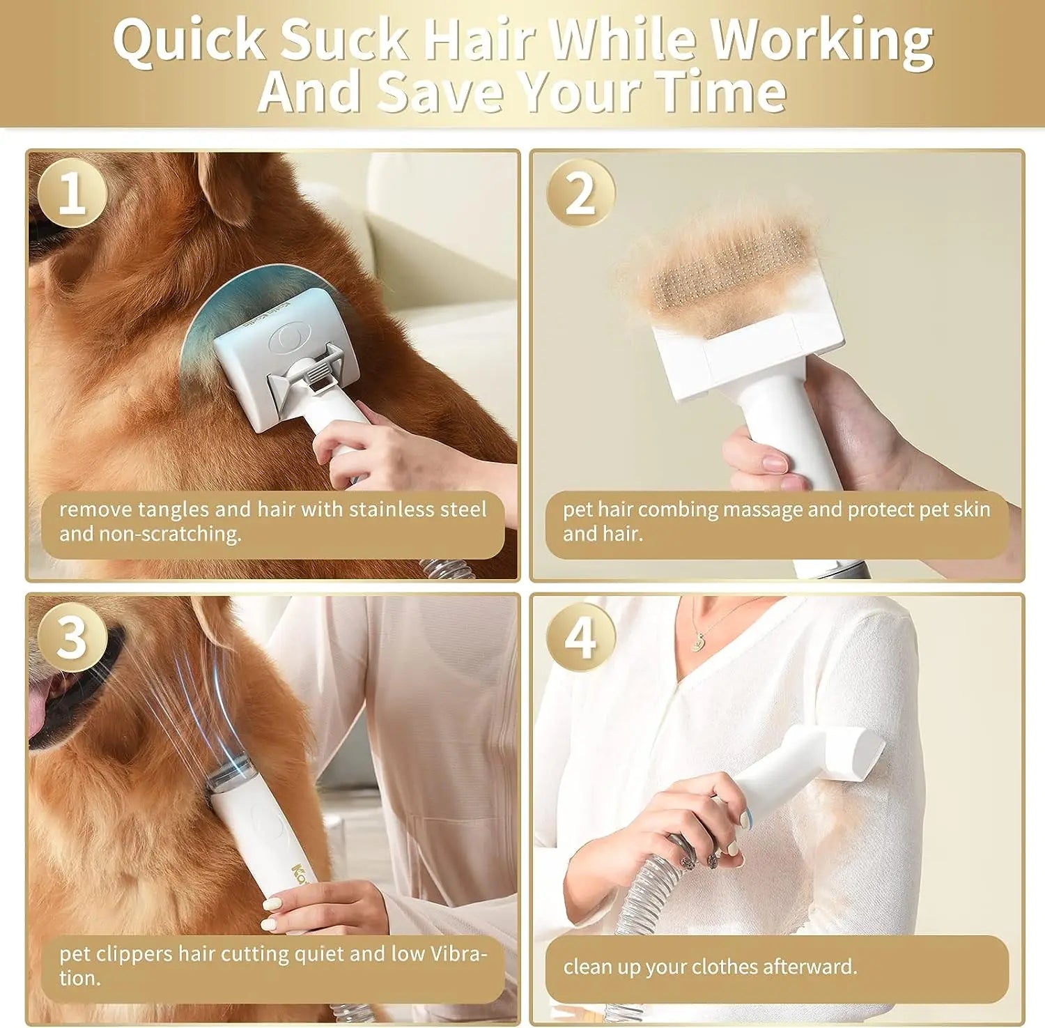 Pet Grooming Kit,5in1