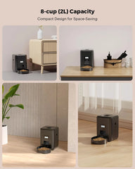 Smart Automatic Pet Feeder with Timed Dispensing