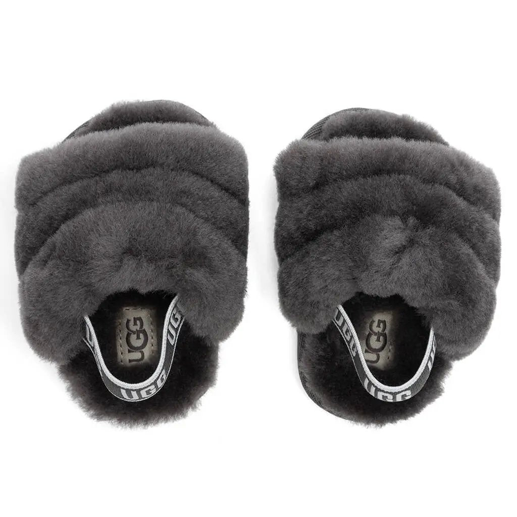 Baby Fluff Yeah Slide - Charcoal Tektoty