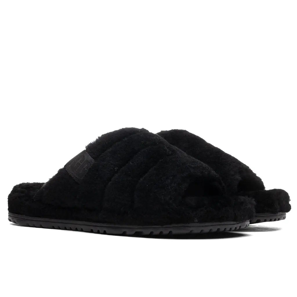Fluff You Slipper - Black Tektoty