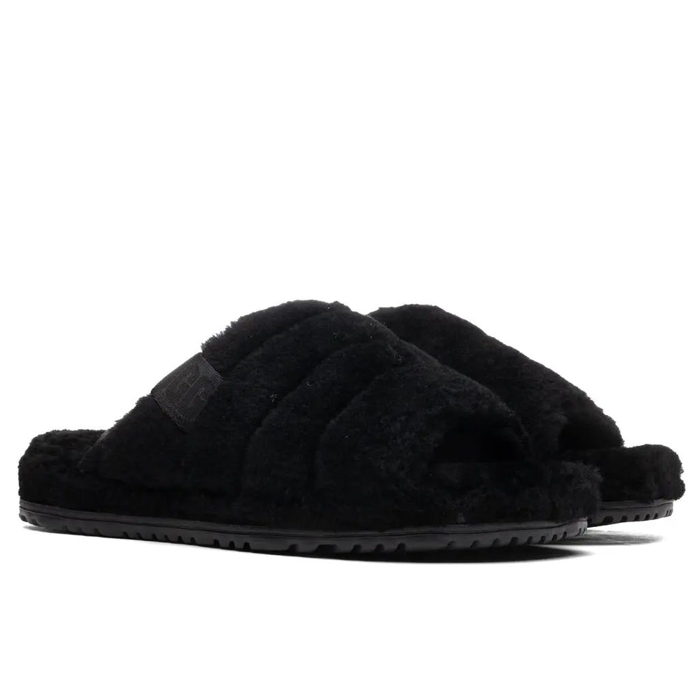 Fluff You Slipper - Black Tektoty