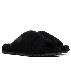 Fluff You Slipper - Black Tektoty