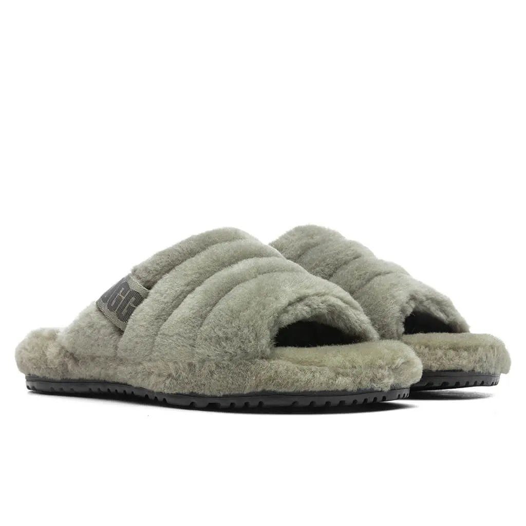 Fluff You Slipper - Burnt Olive Tektoty