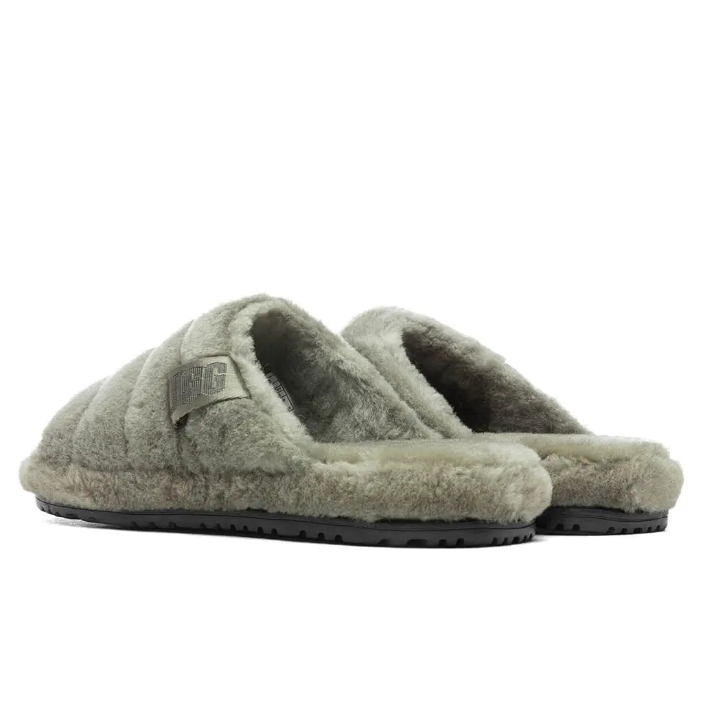 Fluff You Slipper - Burnt Olive Tektoty