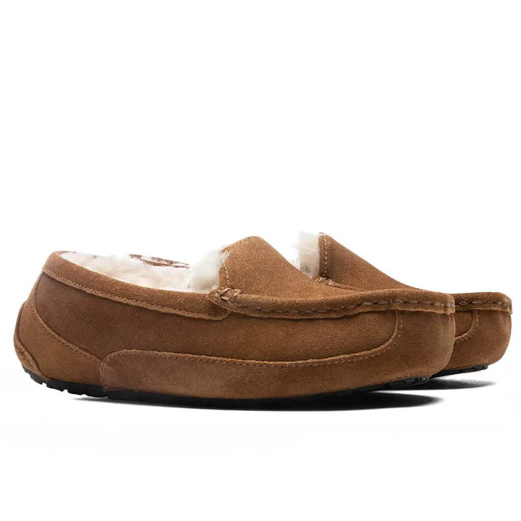 Kids Ascot Slipper - Chestnut Suede Tektoty