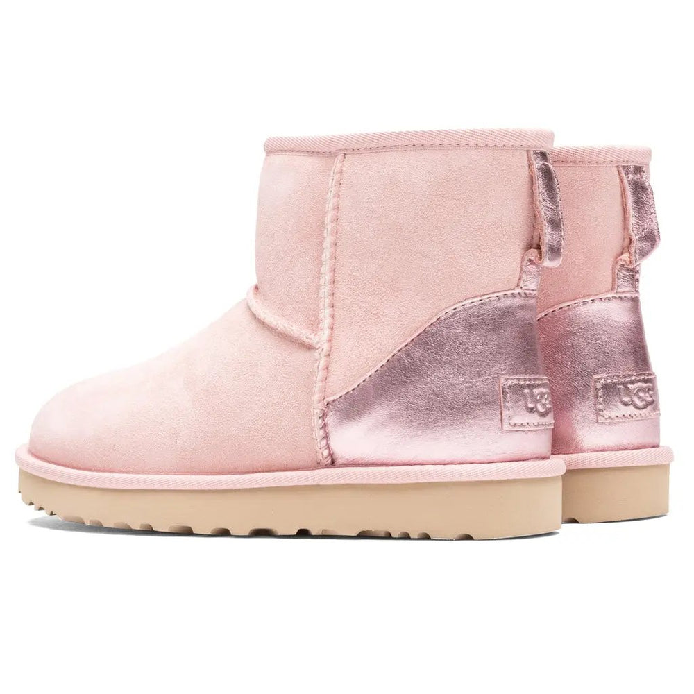 Women's Classic Mini II Boot "Metallic" - Pink Cloud Tektoty