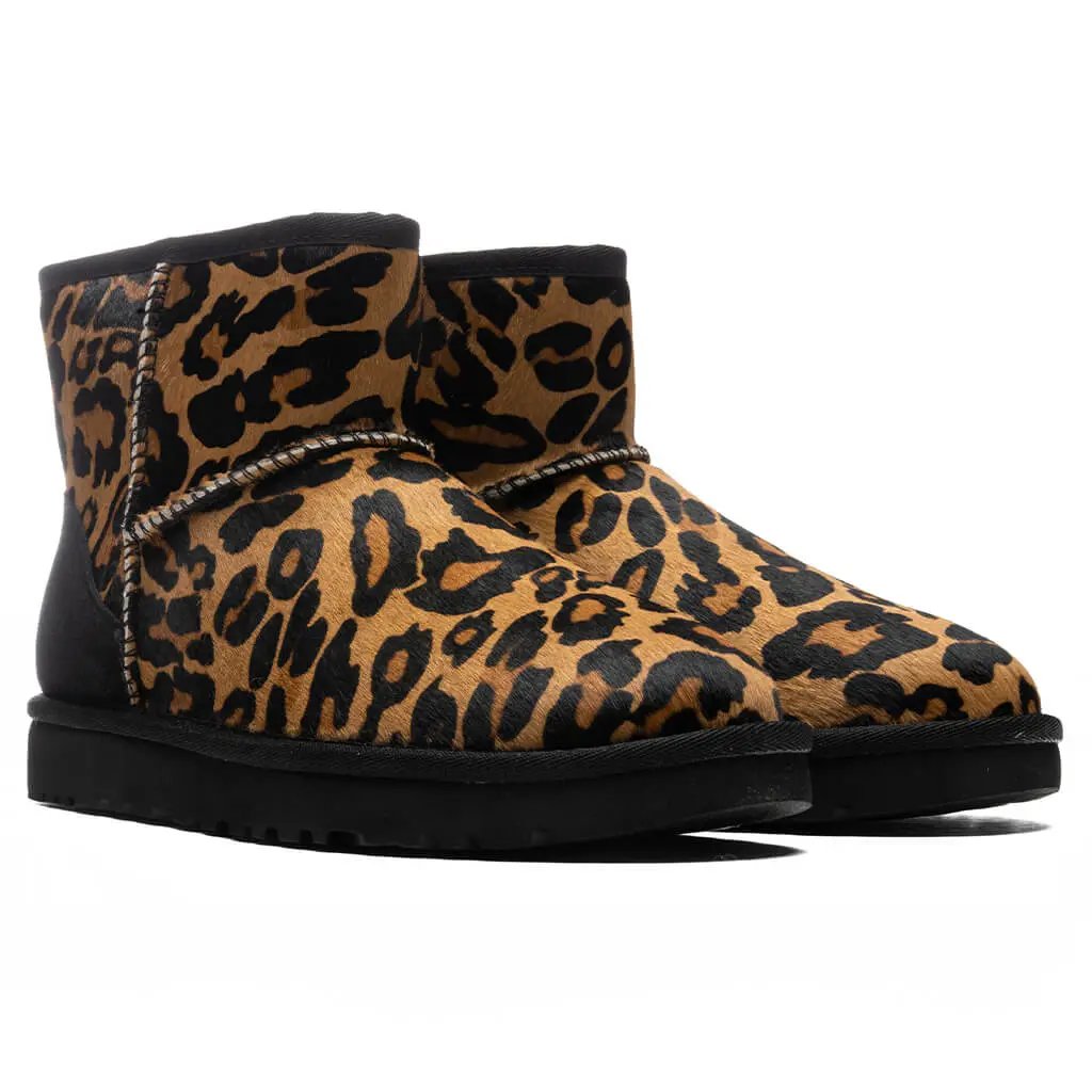 Women's Classic Mini Panther Print - Butterscotch Tektoty