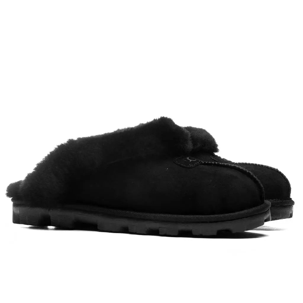 Women's Coquette Slipper - Black Tektoty