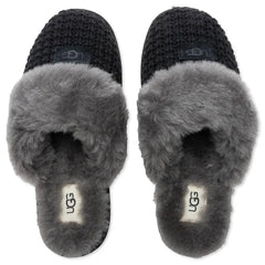 Women's Cozy Slipper - Black Tektoty