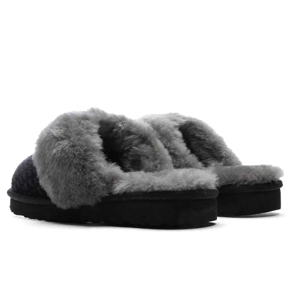 Women's Cozy Slipper - Black Tektoty