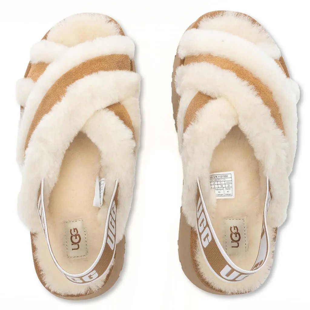 Women's Disco Cross Slide - Chestnut Tektoty