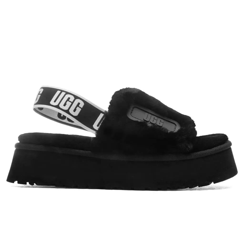 Women's Disco Slide - Black Tektoty