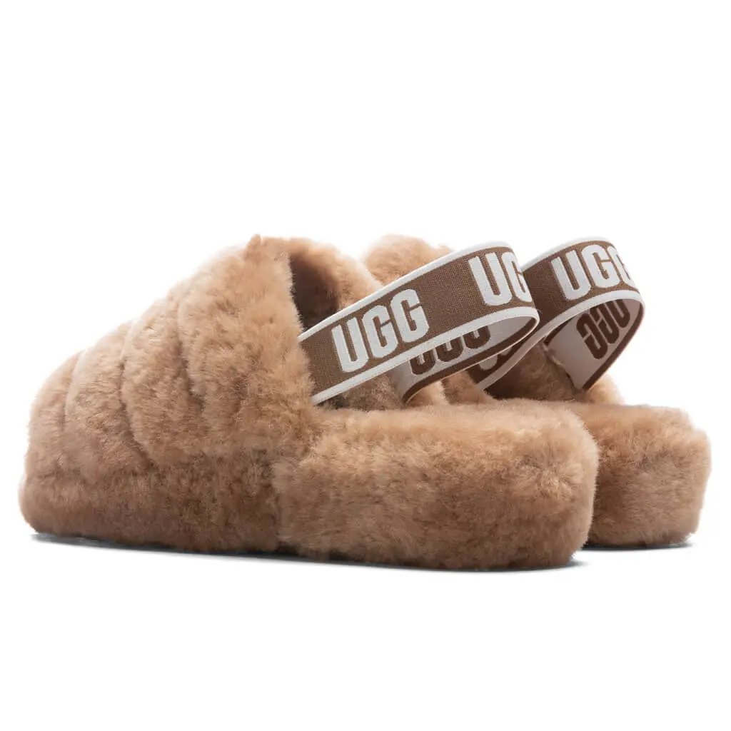 Women's Fluff Yeah Slide - Chestnut Tektoty