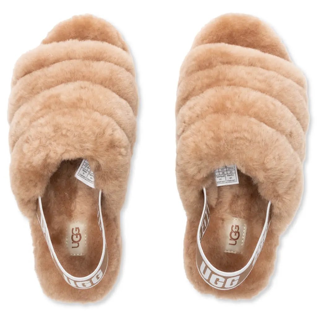 Women's Fluff Yeah Slide - Chestnut Tektoty