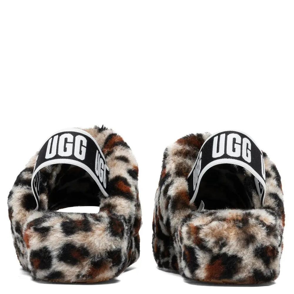 Women's Fluff Yeah Slide Leopard - Amphora Tektoty