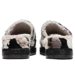 Women's Fluffita Cali Collage Slide - Black/Grey Tektoty