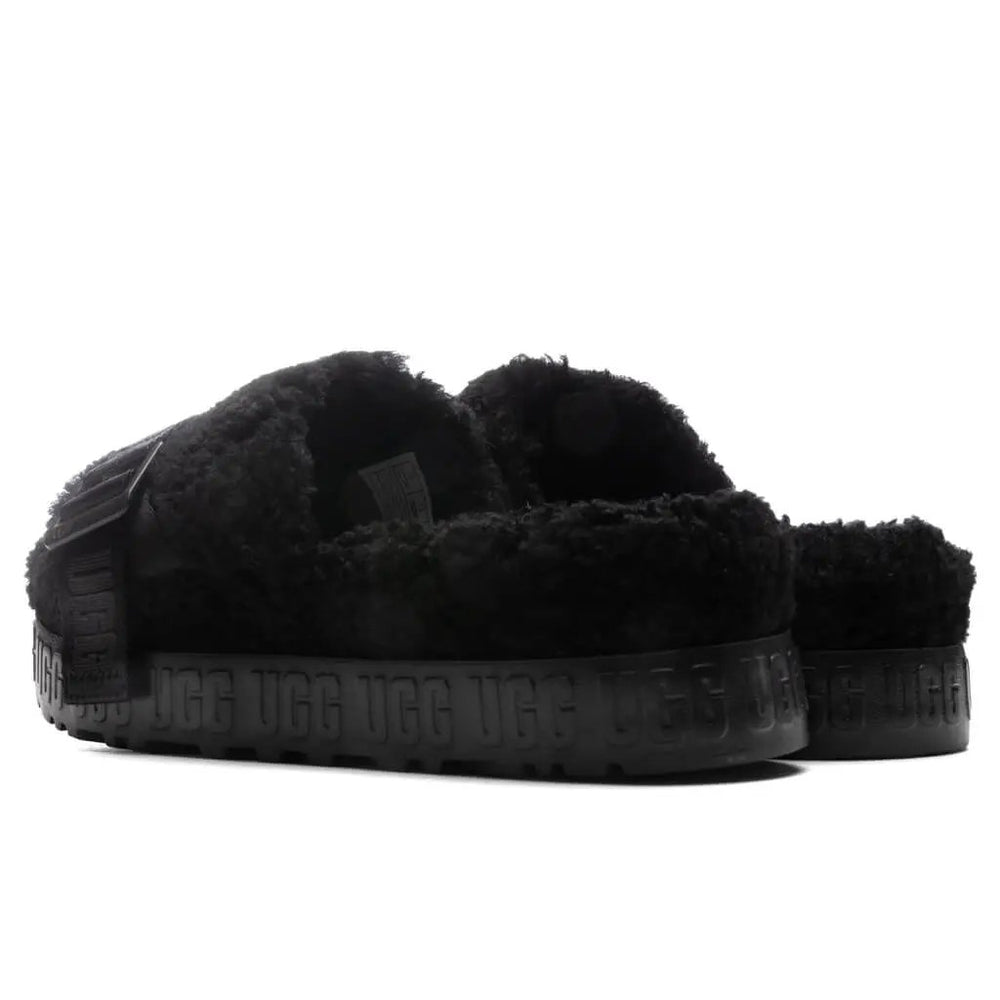 Women's Fluffita Slipper - Black Tektoty