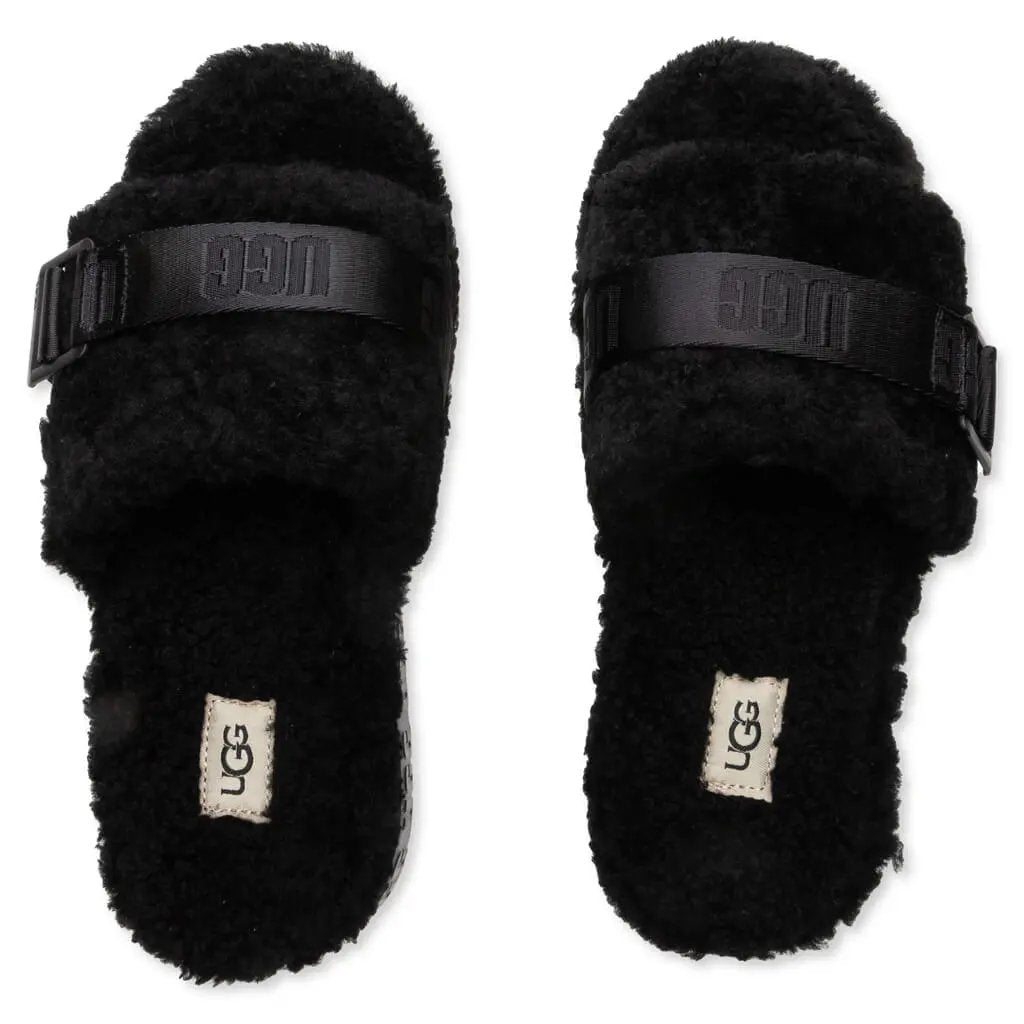 Women's Fluffita Slipper - Black Tektoty