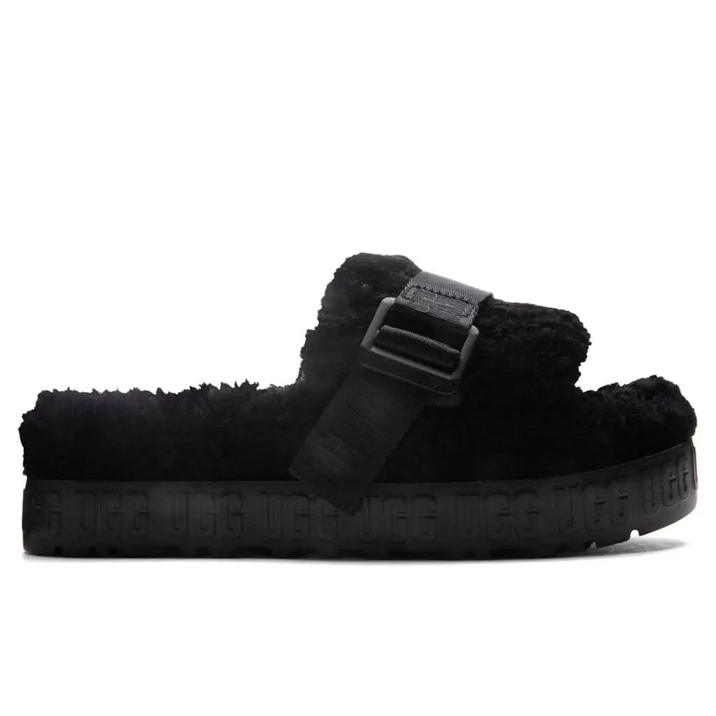 Women's Fluffita Slipper - Black Tektoty