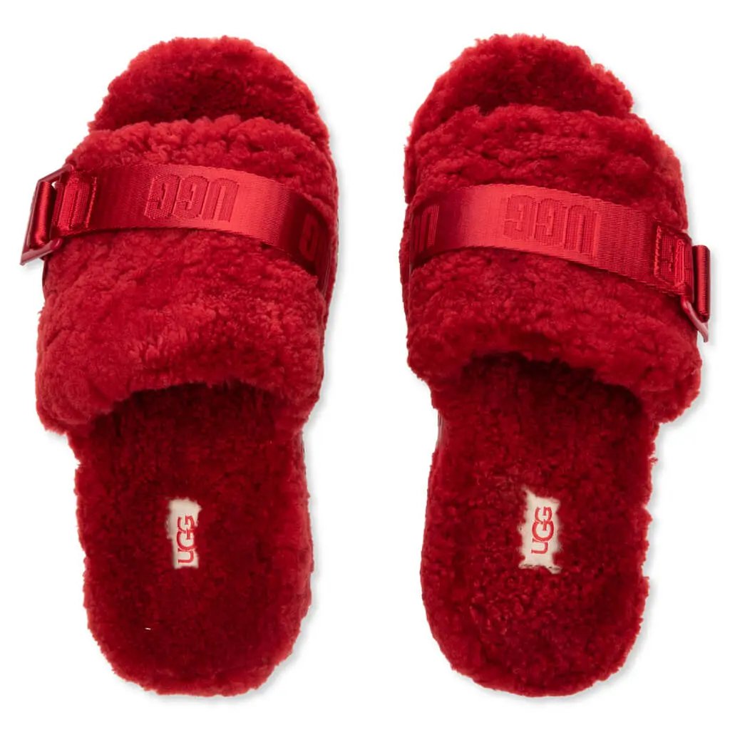 Women's Fluffita Slipper - Ribbon Red Tektoty