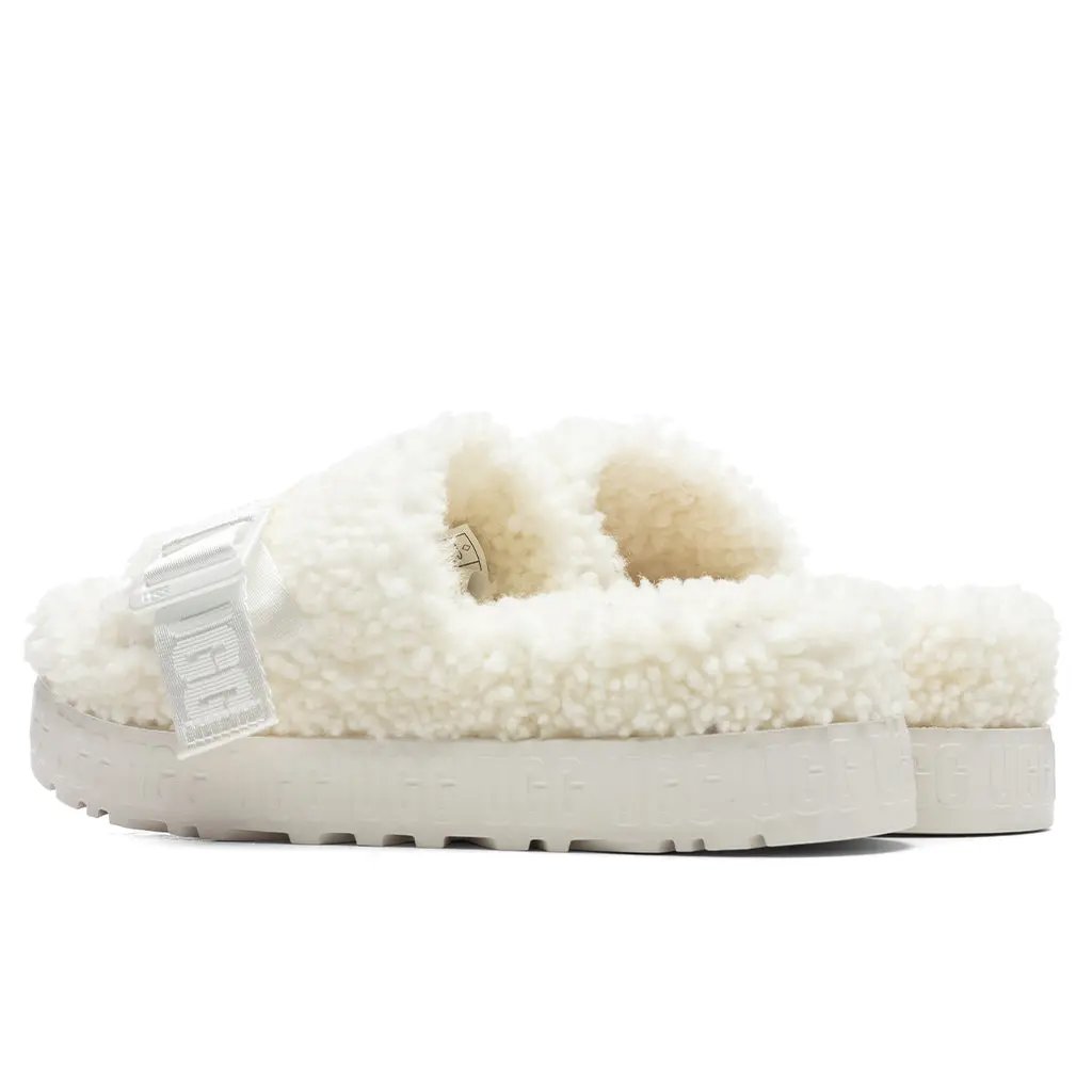 Women's Fluffita Slipper - White Tektoty