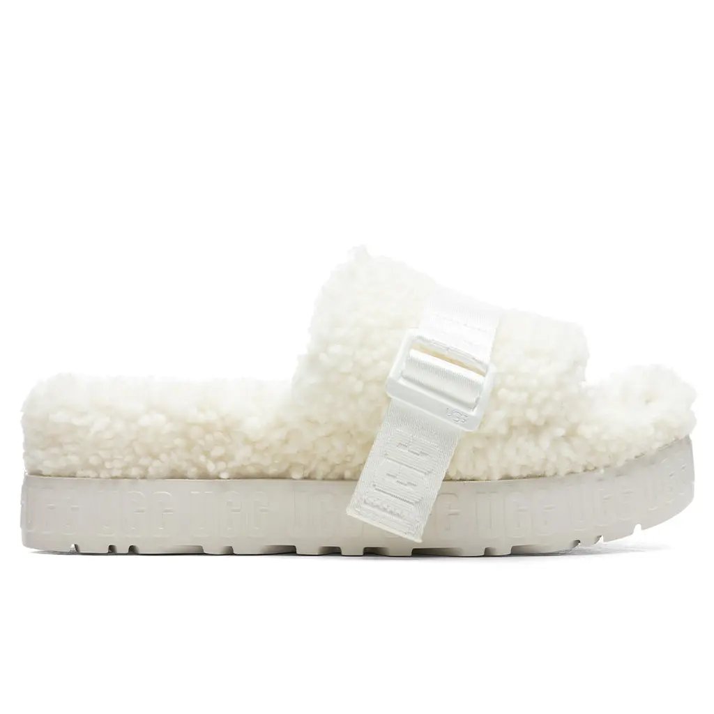 Women's Fluffita Slipper - White Tektoty