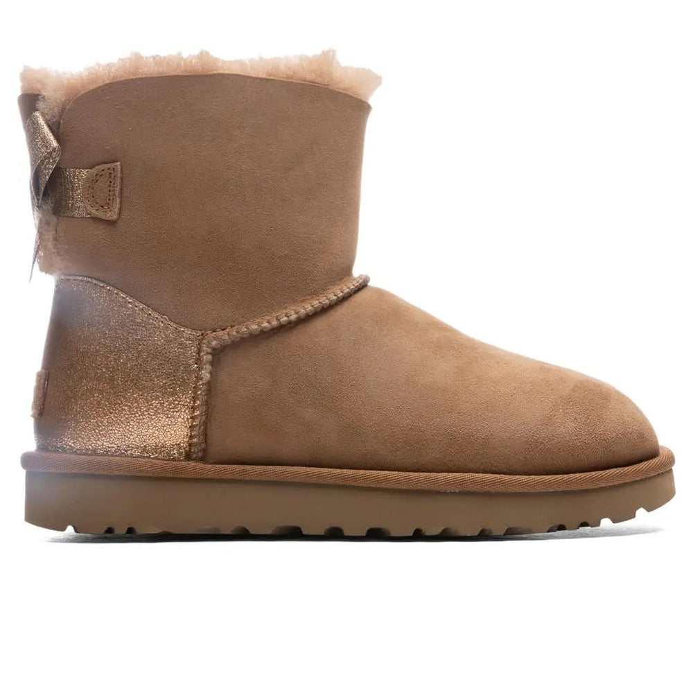 Women's Mini Bailey Bow Glitz Boot - Chestnut Tektoty