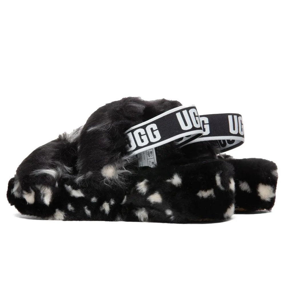 Women's Oh Yeah Spots Slide - Black Tektoty