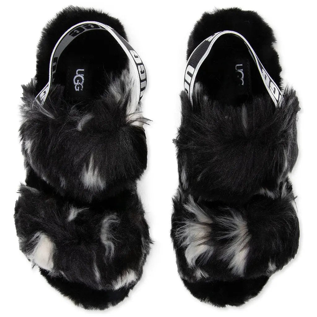 Women's Oh Yeah Spots Slide - Black Tektoty