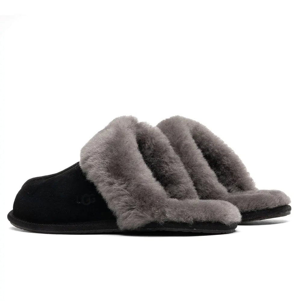 Women's Scuffette II Slipper - Black/Grey Tektoty