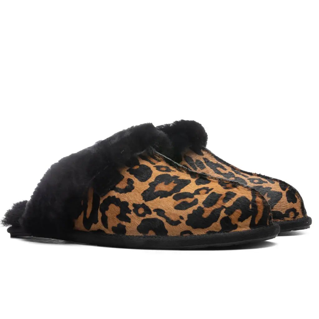 Women's Scuffette II Slipper Panther Print - Butterscotch Tektoty
