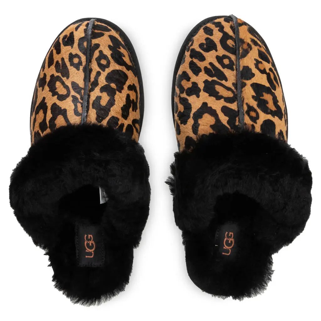 Women's Scuffette II Slipper Panther Print - Butterscotch Tektoty