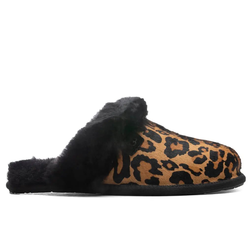 Women's Scuffette II Slipper Panther Print - Butterscotch Tektoty
