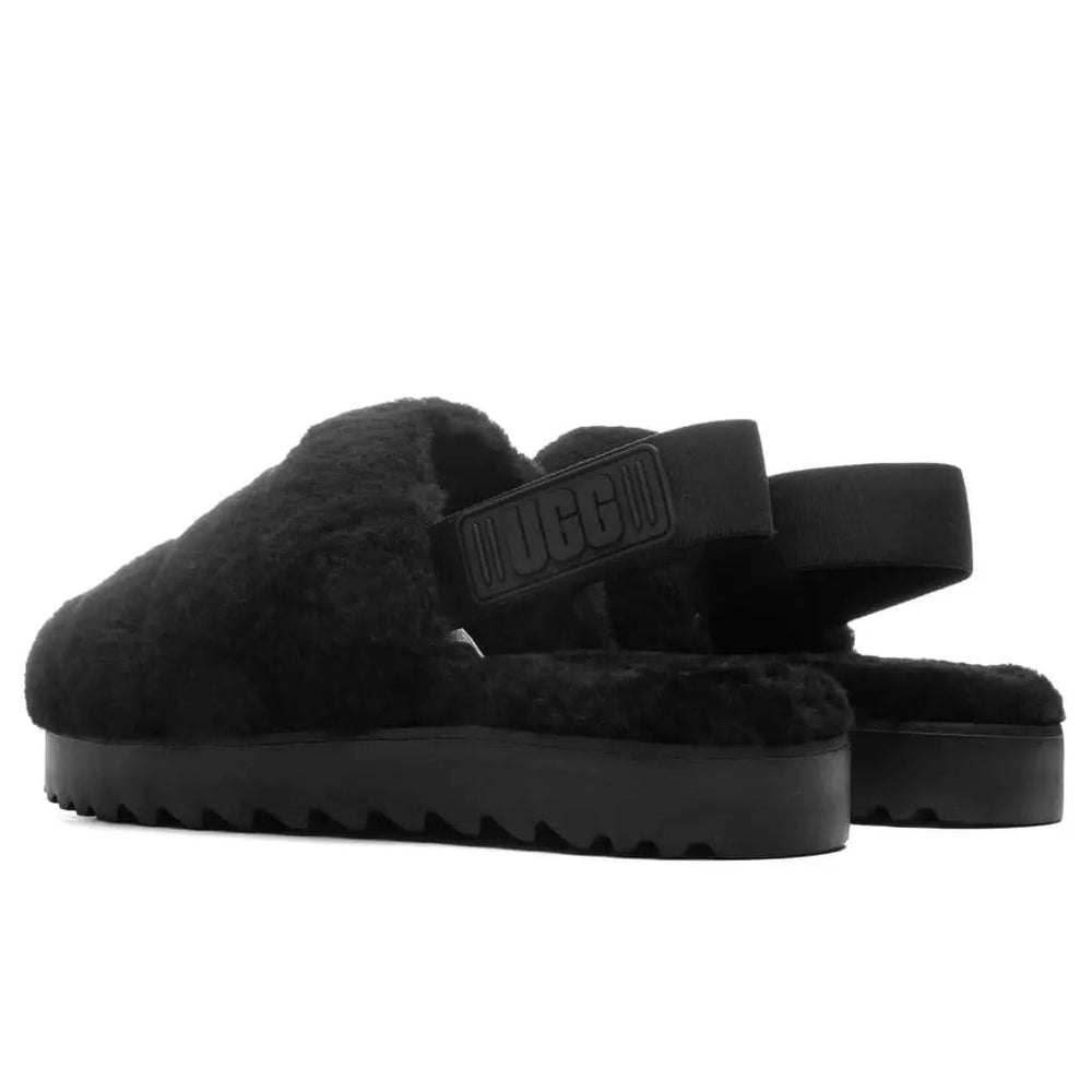 Women's Super Fluff Slipper - Black Tektoty