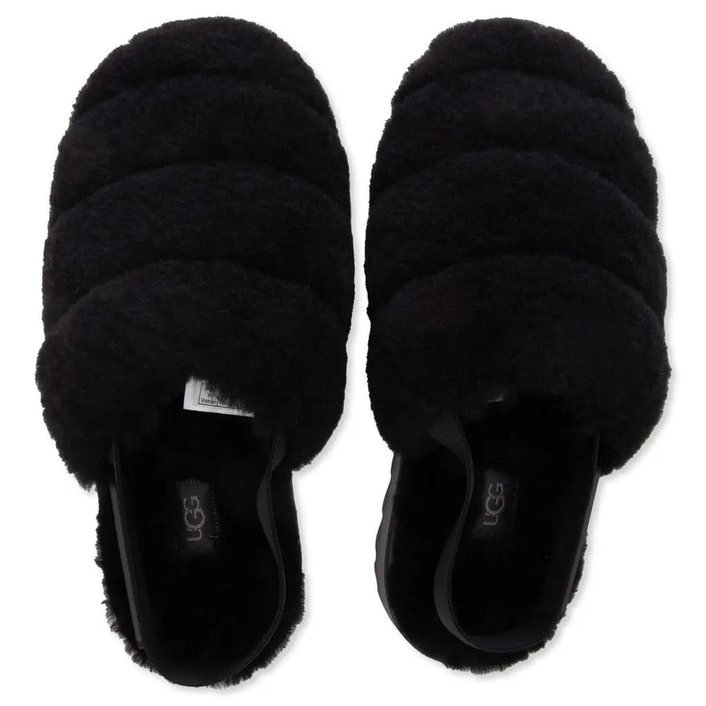 Women's Super Fluff Slipper - Black Tektoty