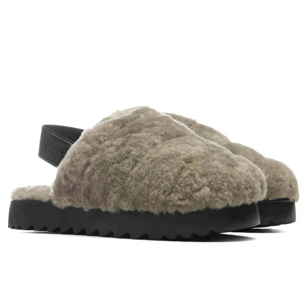 Women's Super Fluff Slipper - Burnt Olive Tektoty