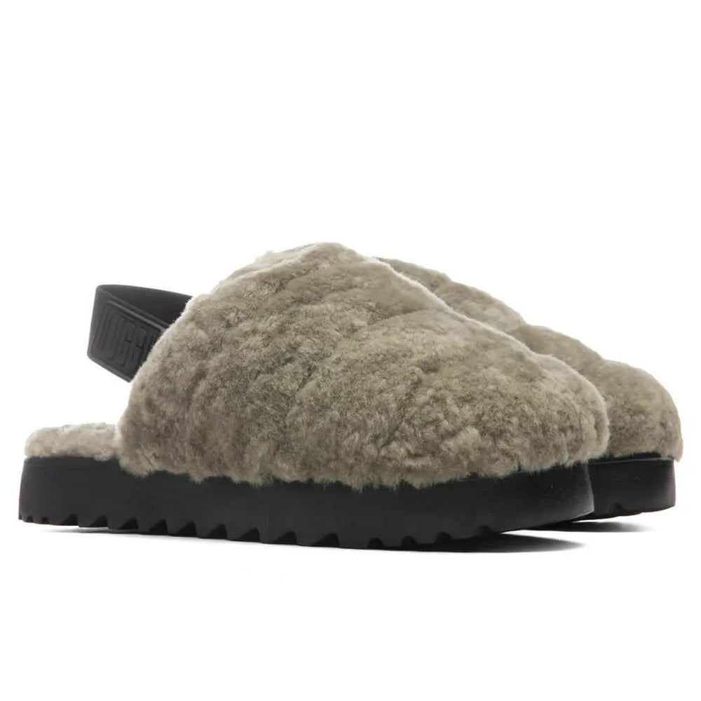 Women's Super Fluff Slipper - Burnt Olive Tektoty