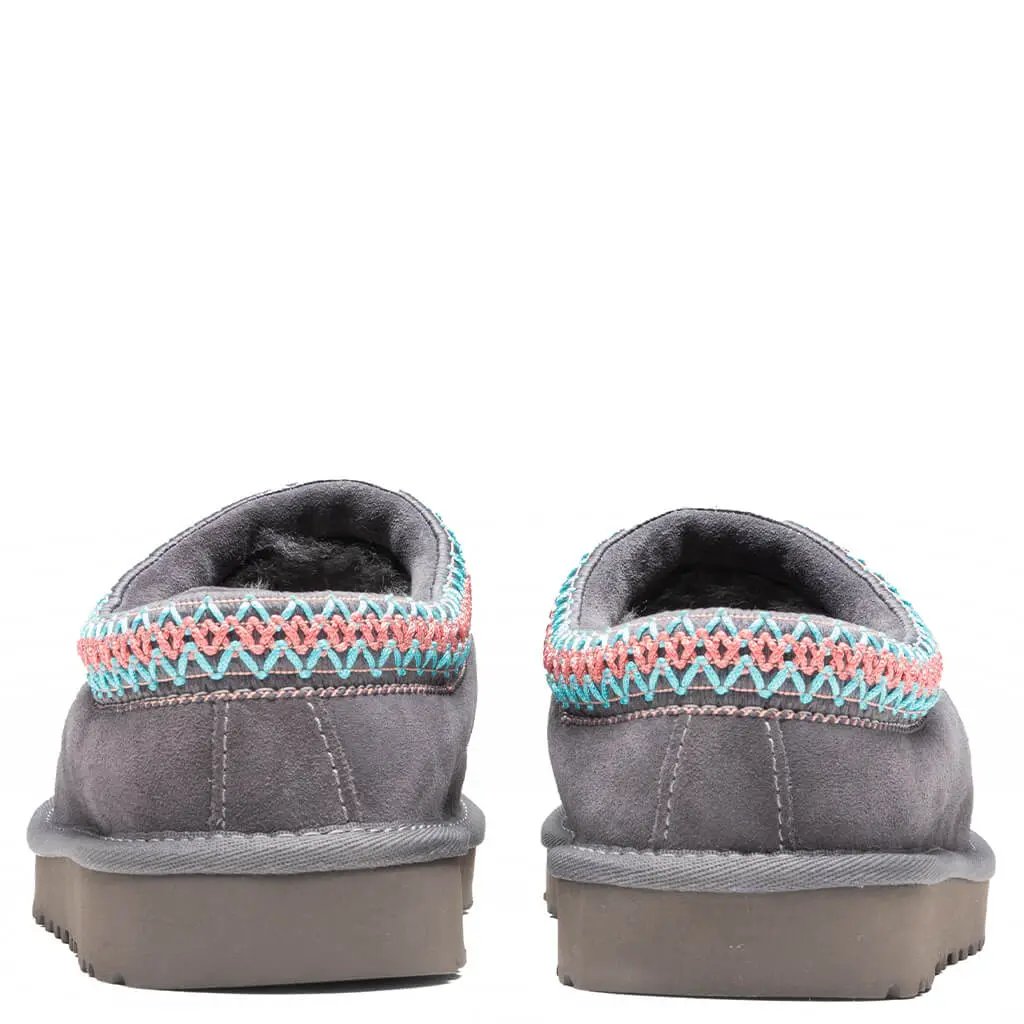 Women's Tasman Slipper - Dark Grey Tektoty