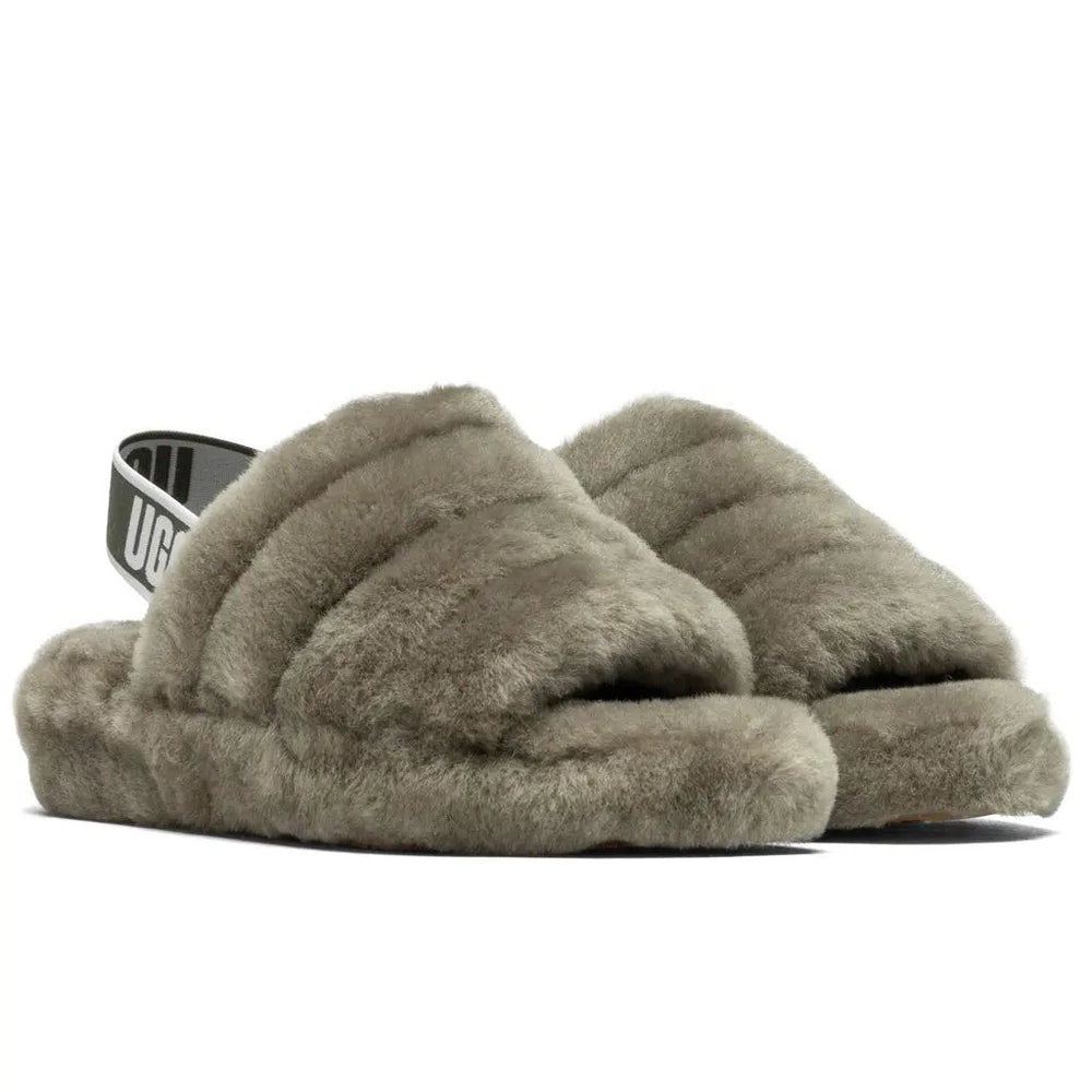 Women's Fluff Yeah Slide - Burnt Olive Tektoty
