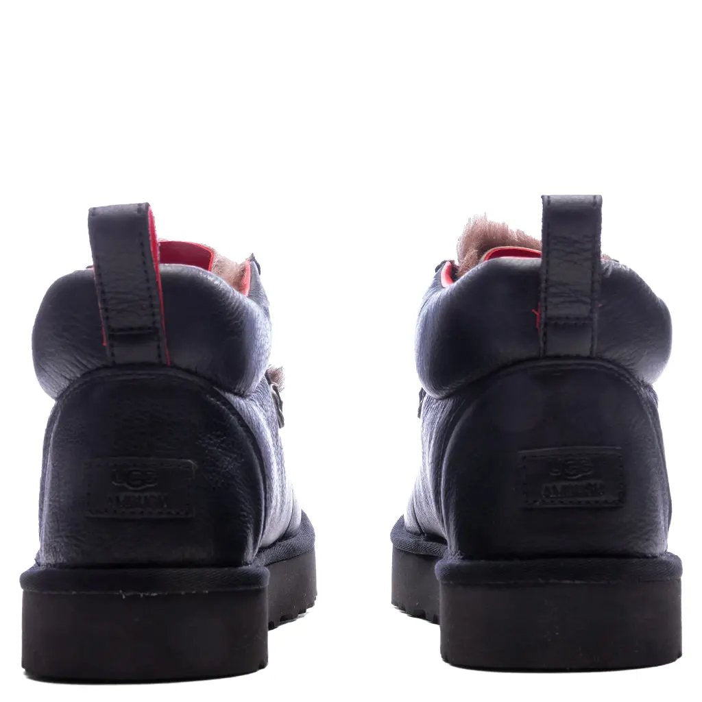 UGG x AMBUSH Fur Plug Boot - Black Tektoty