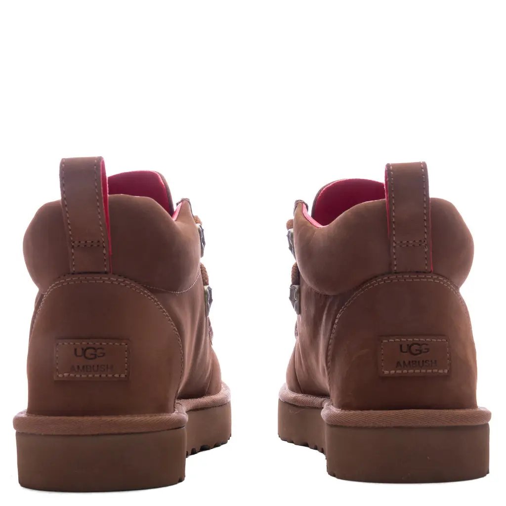 UGG x AMBUSH Woven Boot - Chestnut Tektoty