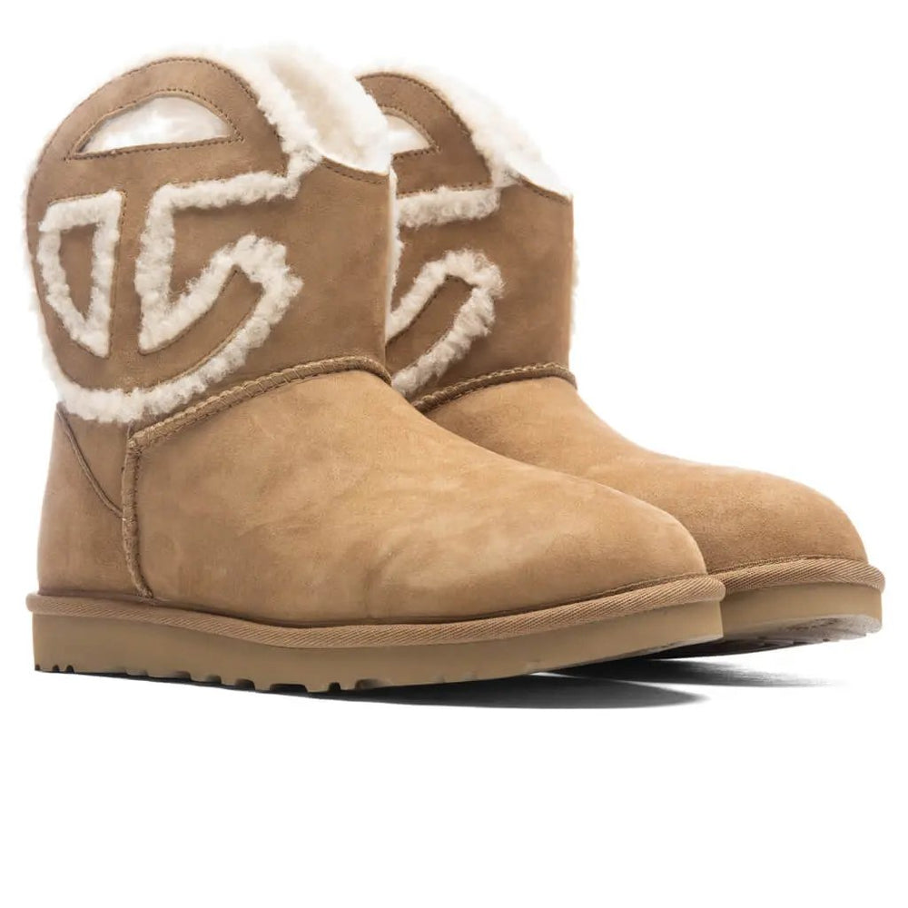 UGG x Telfar Logo Mini Boot - Chestnut Tektoty