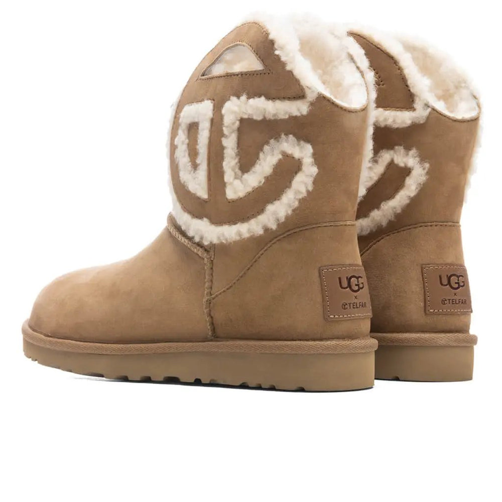 UGG x Telfar Logo Mini Boot - Chestnut Tektoty