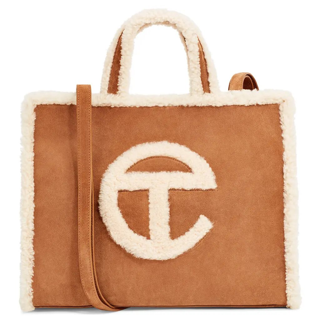 UGG x Telfar Medium Shopper - Chestnut Tektoty