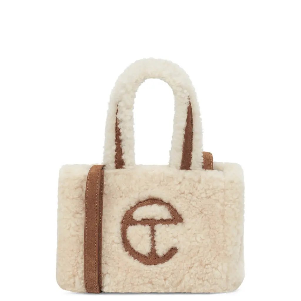 UGG x Telfar Small Reverse Shopper - Natural Tektoty