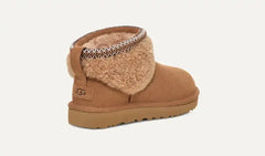 UGG Classic Ultra Mini Maxi Curly Chestnut Women's Tektoty