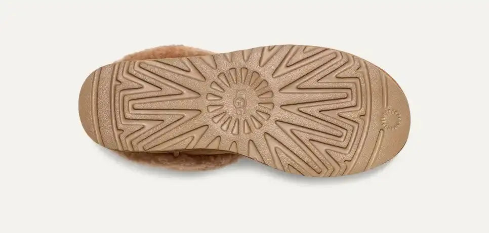 UGG Classic Ultra Mini Maxi Curly Chestnut Women's Tektoty