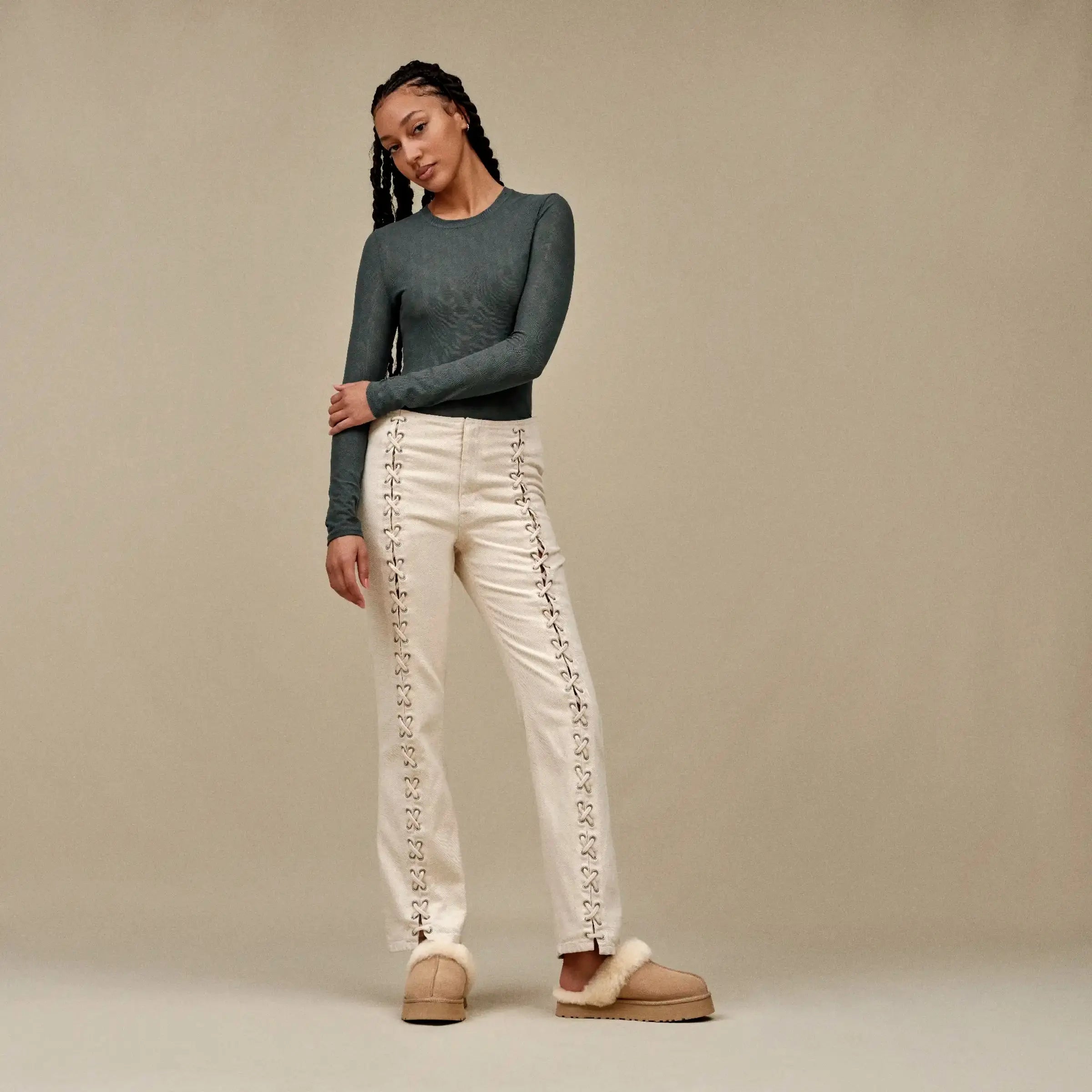 UGG Disquette Slipper Sand Women's Tektoty