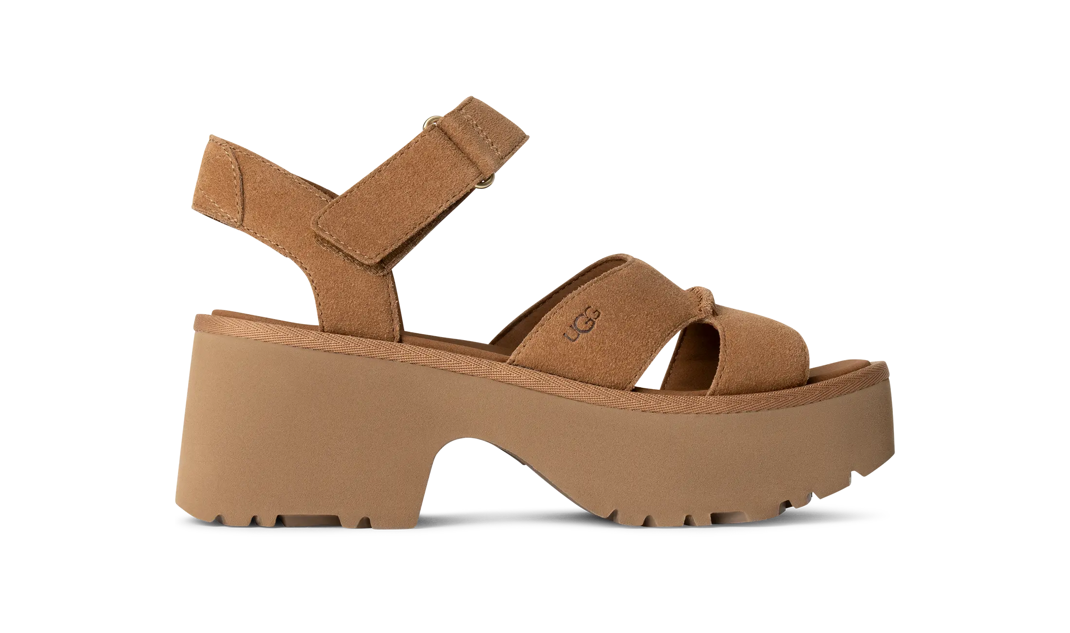 UGG New Heights Ankle Strap Chestnut Women's Tektoty
